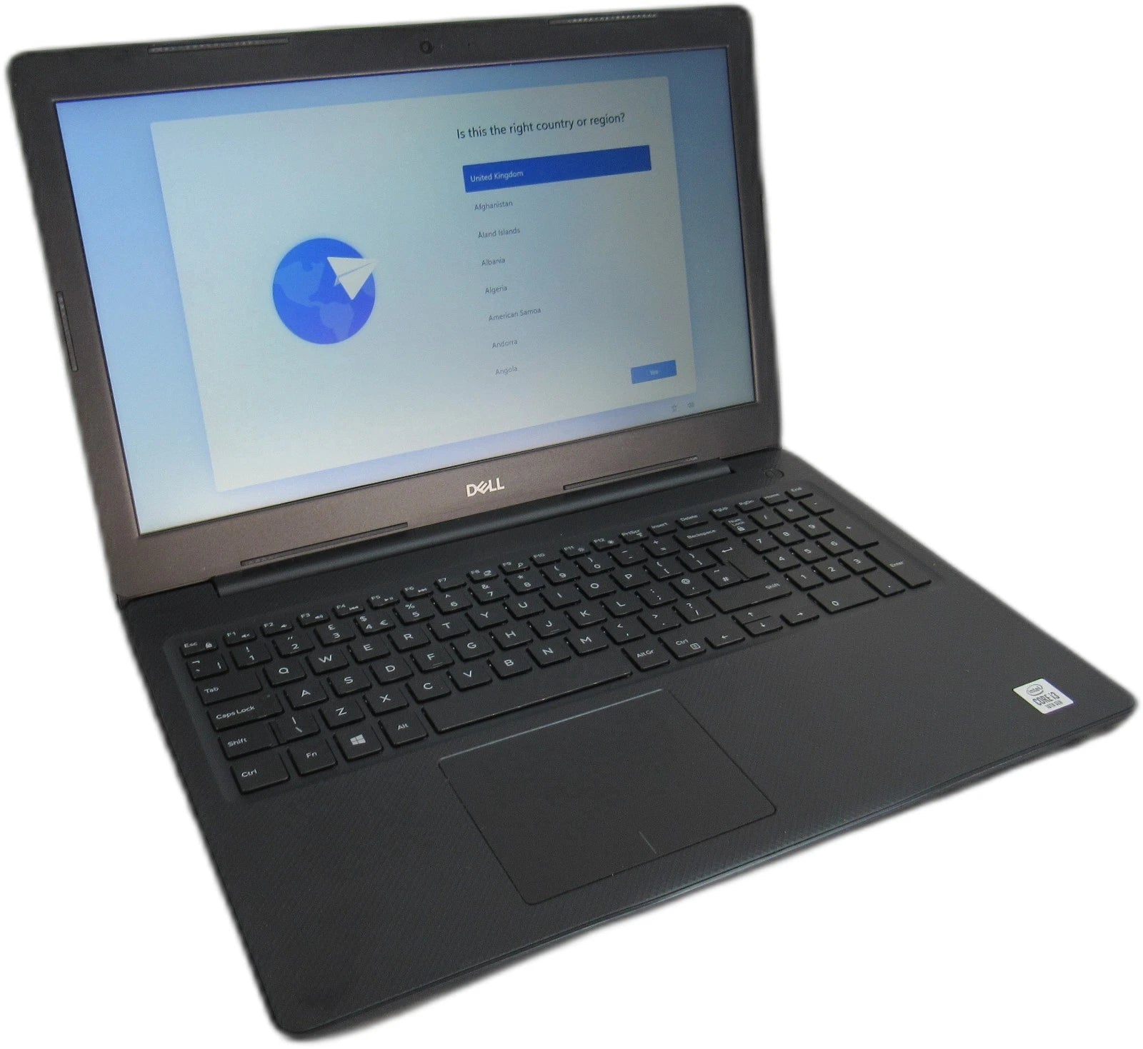 Dell Laptop Intel i5 8th Gen 16GB RAM 256GB SSD 15.6" FHD - Grade B Refurbished